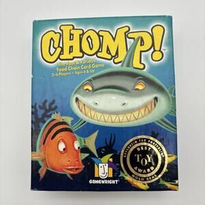 Chomp! Gamewright Fast Furious Food Chain Card Game 100% Complete